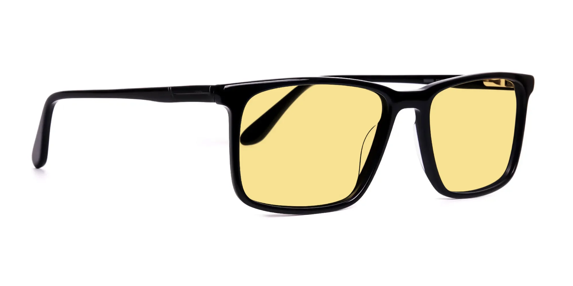 Black And Yellow Sunglasses-1