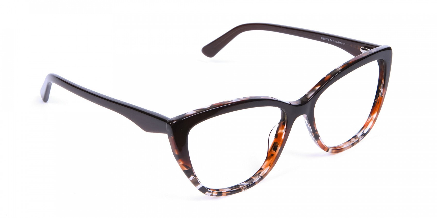 Brown Tortoiseshell Cat Eye Glasses for Women