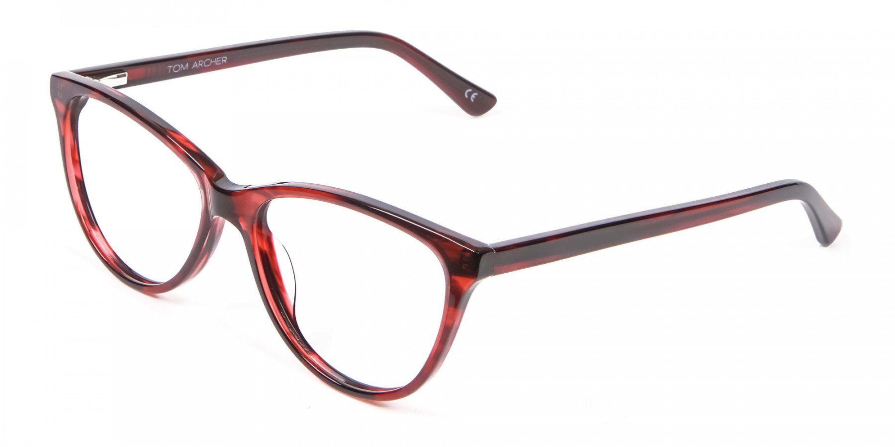 Designer Red Cat Eye Glasses for Women