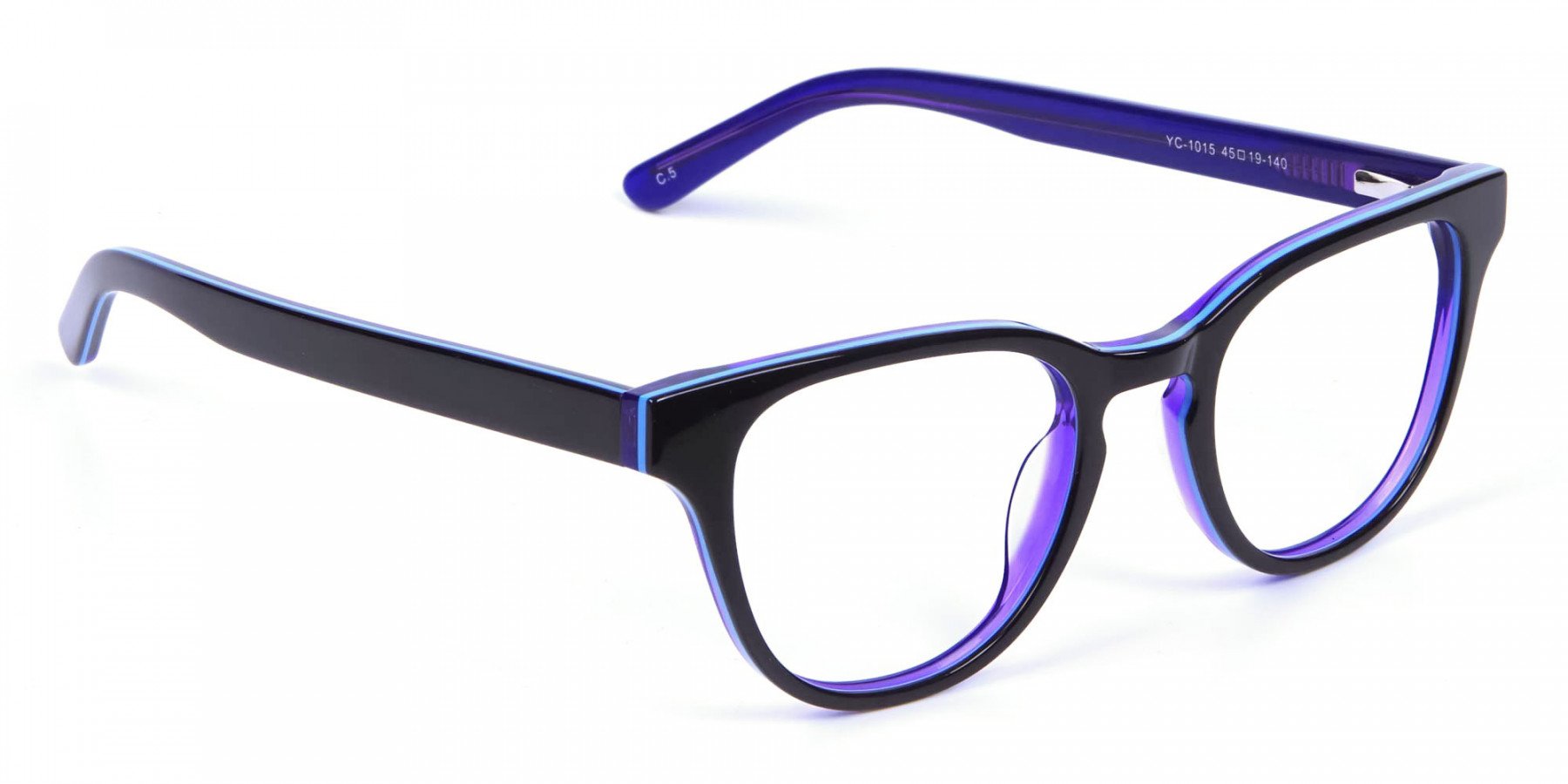 Black and Purple Frame for Small Face