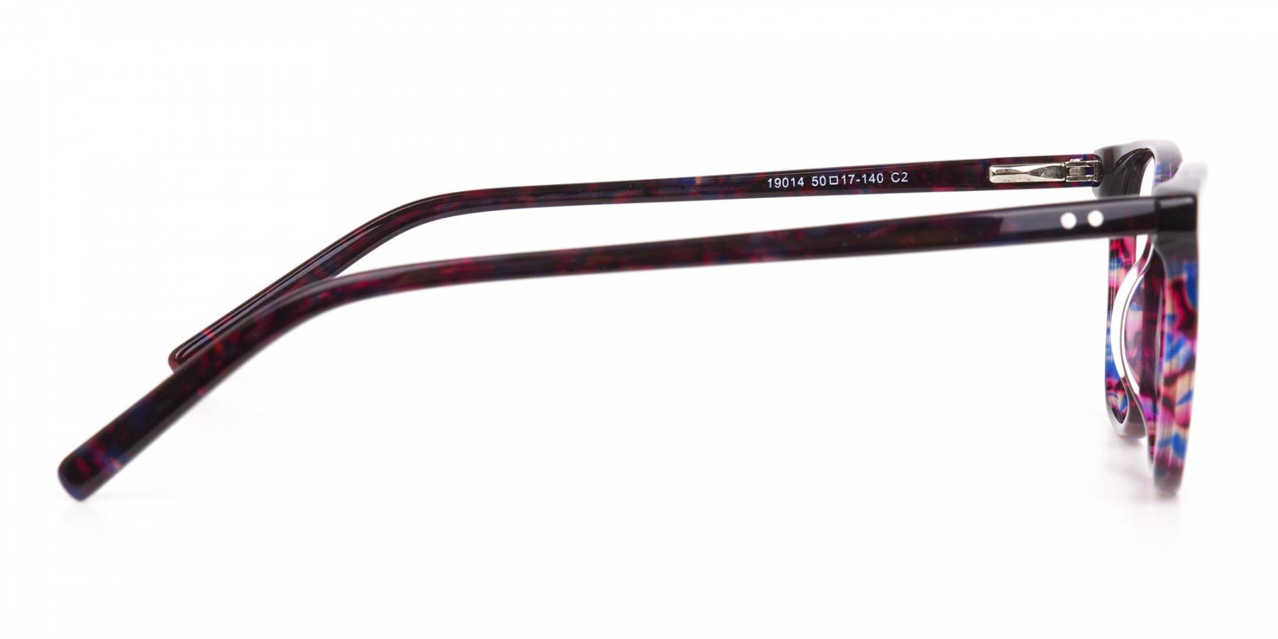 Purple Tortoise Wayfarer Acetate Eyeglasses-1