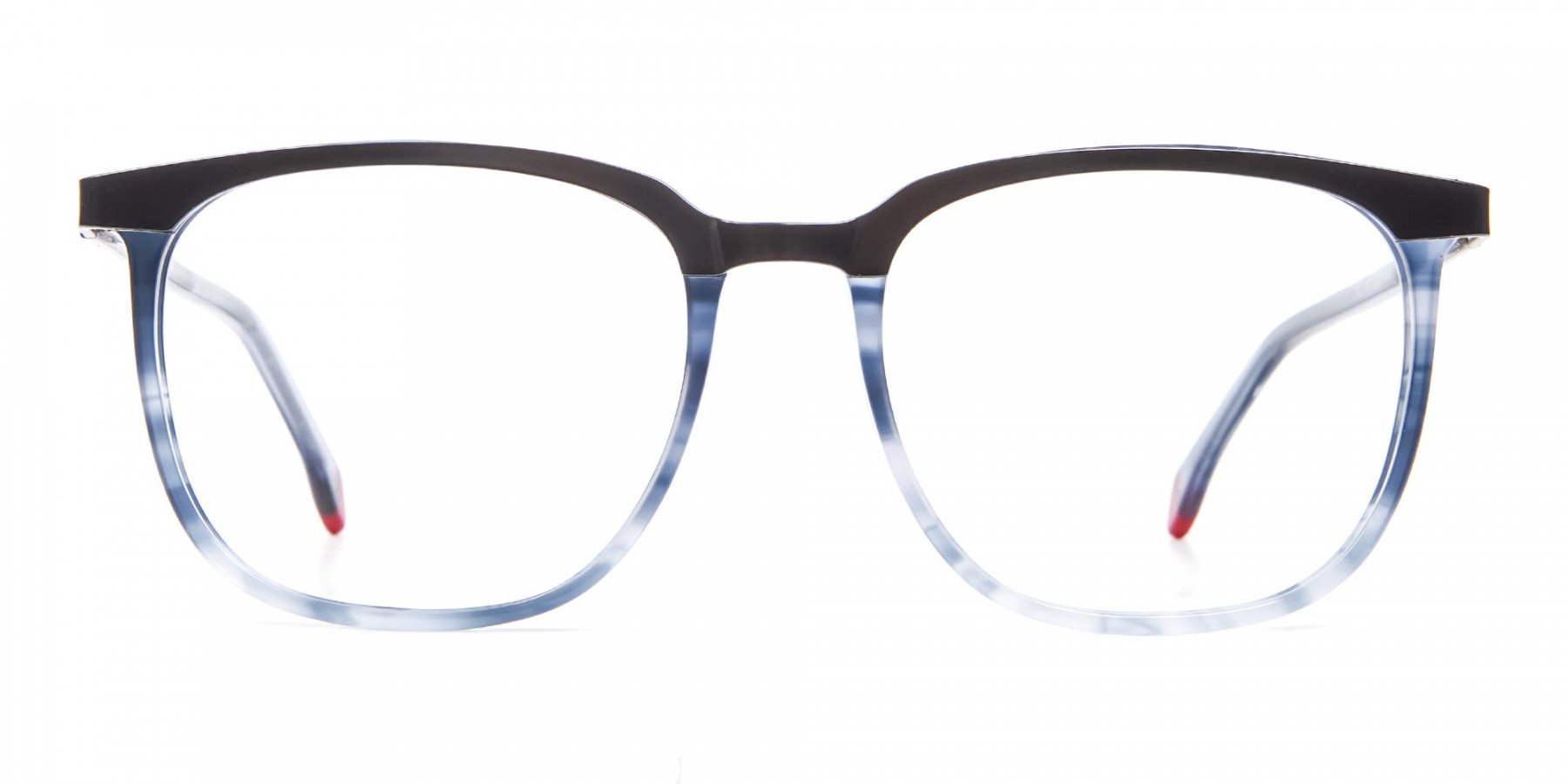 Smoky Blue Framed Glasses