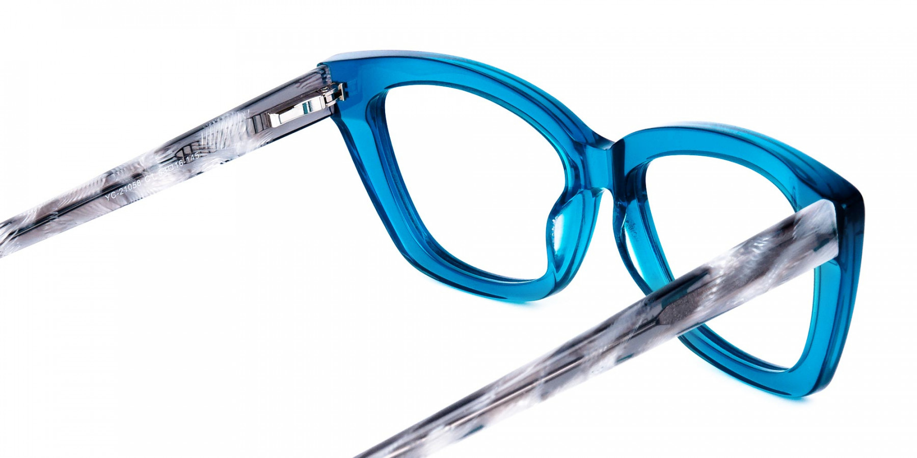 Blue-Crystal-Clear-Cat-Eye-Glasses-1