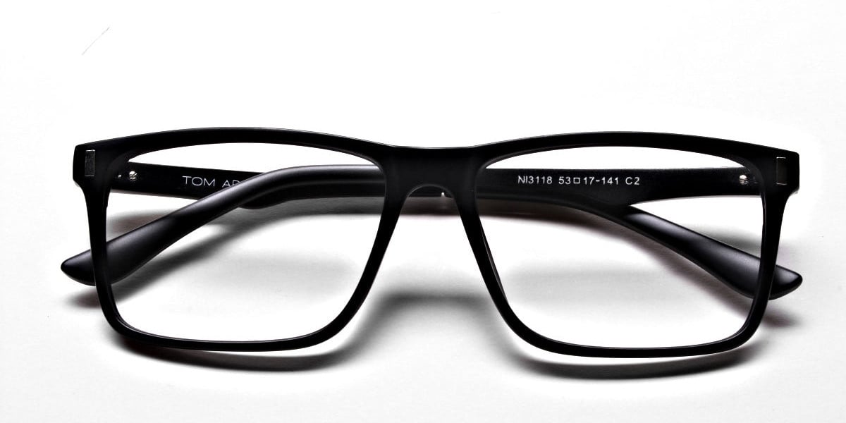 Create a Good Impression with Mattle Black Glasses 