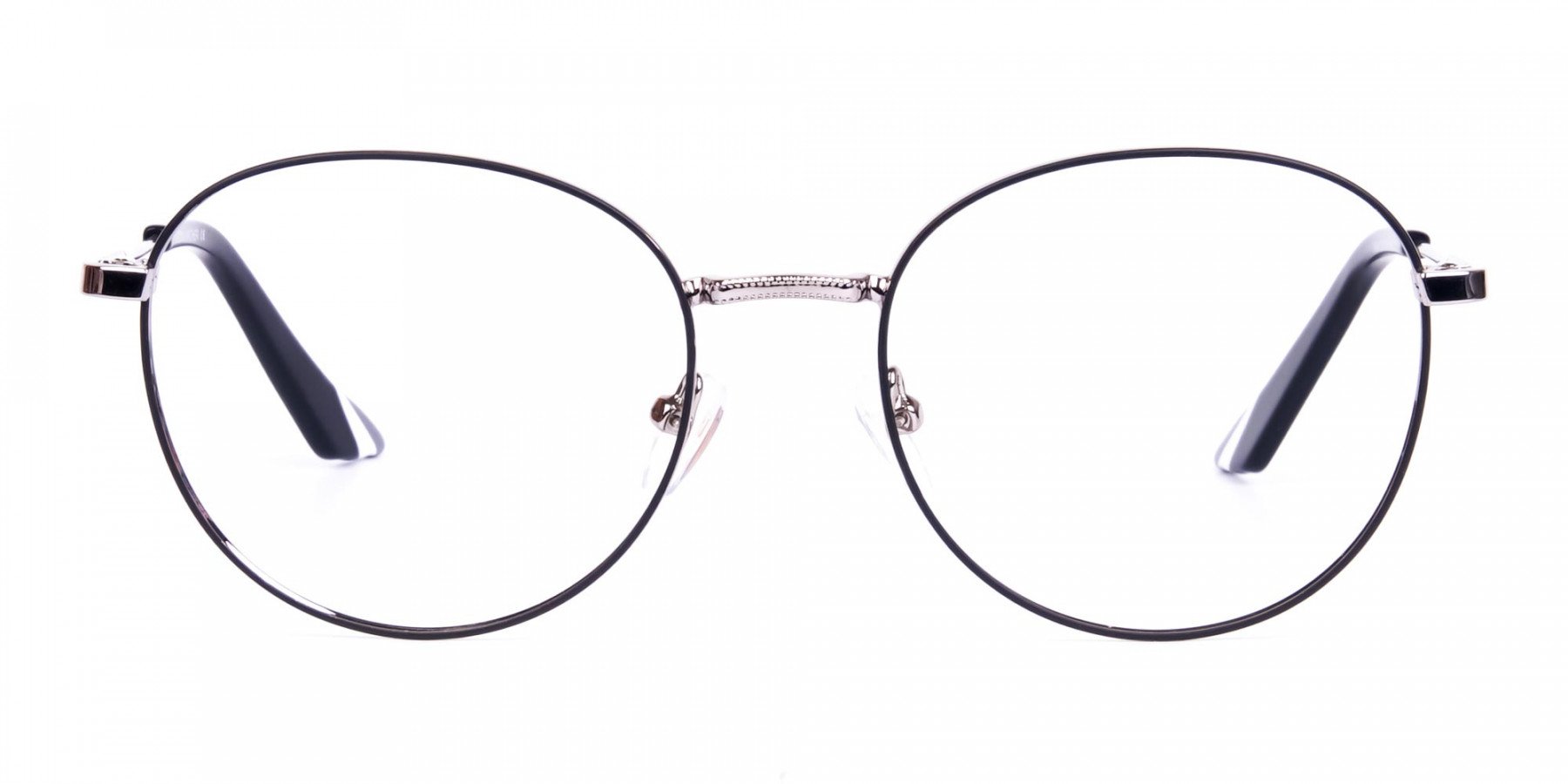 Classic-Black-and-Silver-Round-Glasses-1