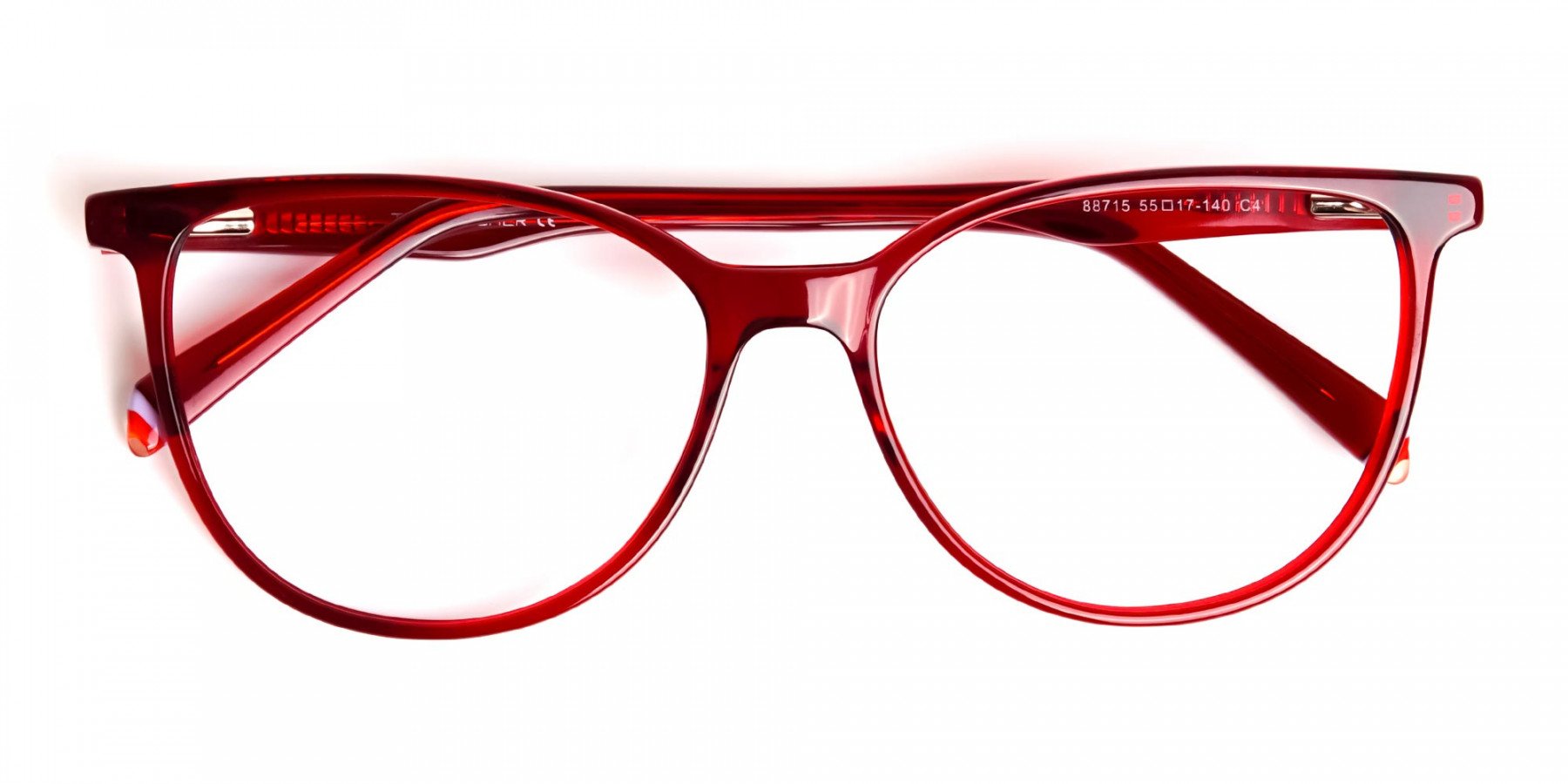 Dark-Red-Translucent-Cat-eye-Glasses-Frames-1