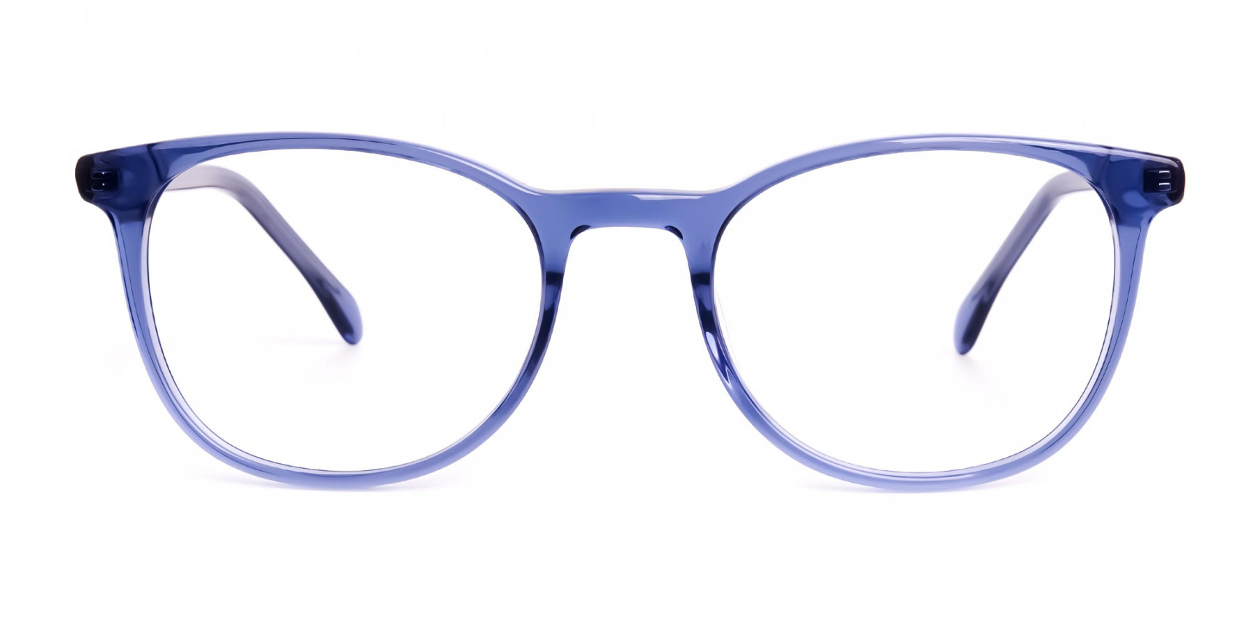 blue round glasses