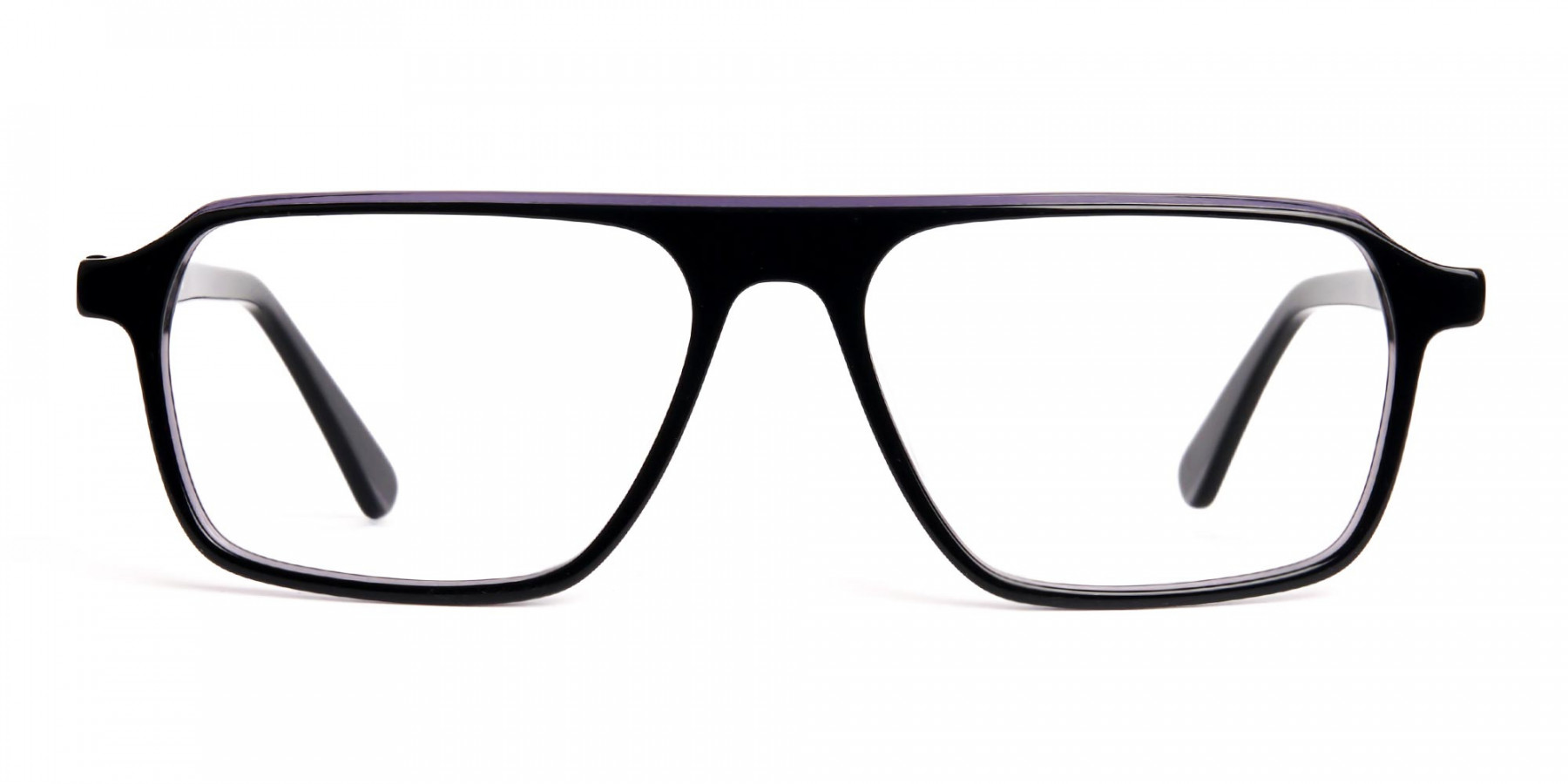 Black-and-Grey-Rectangular-Full-Rim-Glasses-frames-1