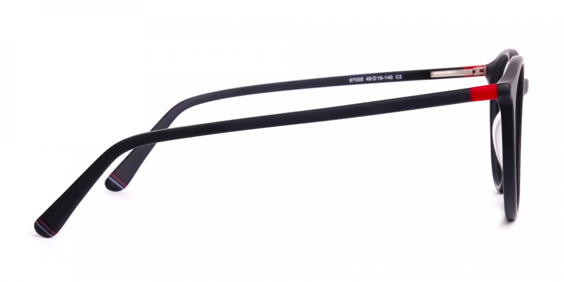 Matte-black-full-rim-Round-Glasses-frames-1