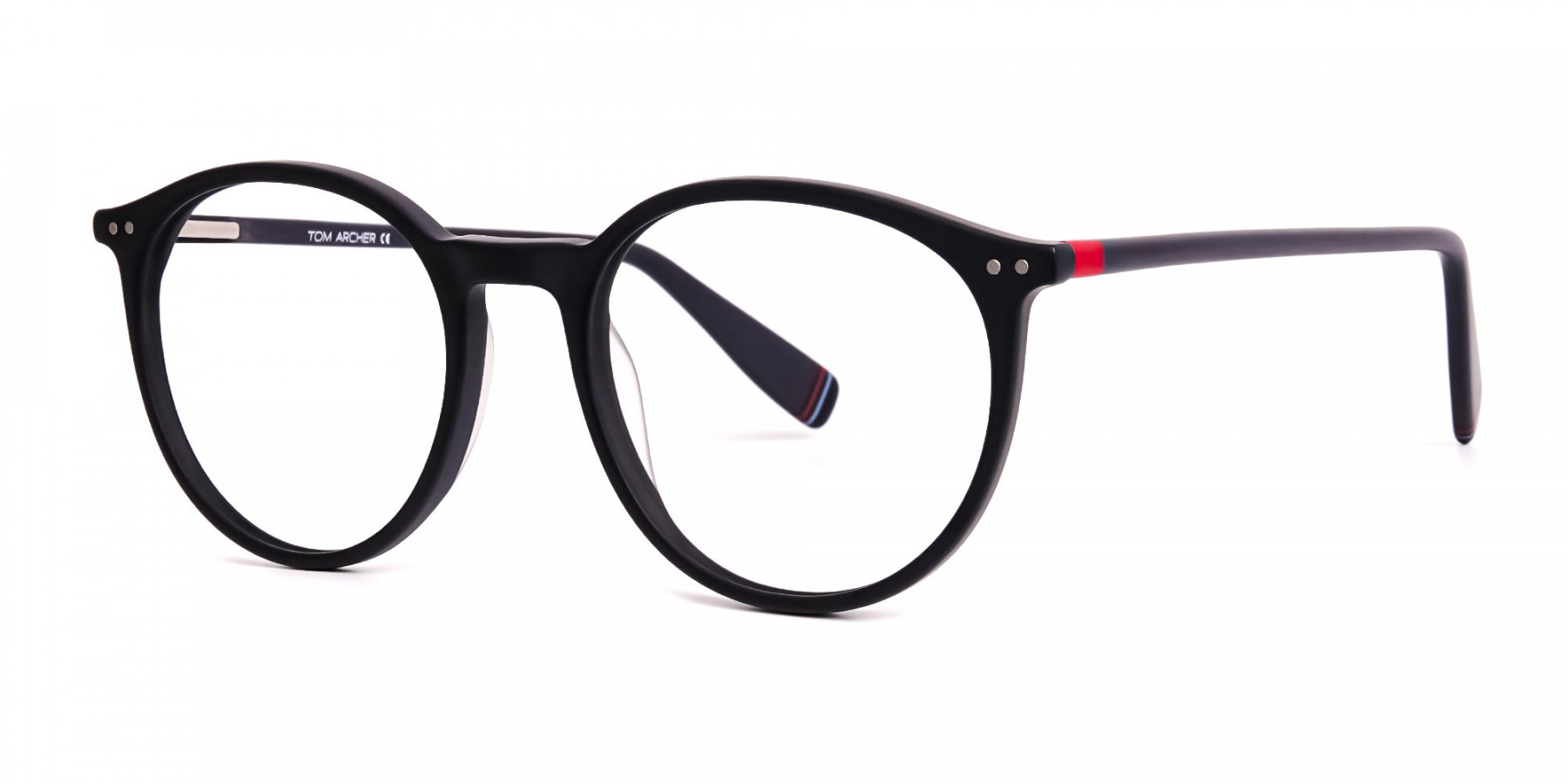 Matte-Dark-Grey-Round-Glasses-frames-1