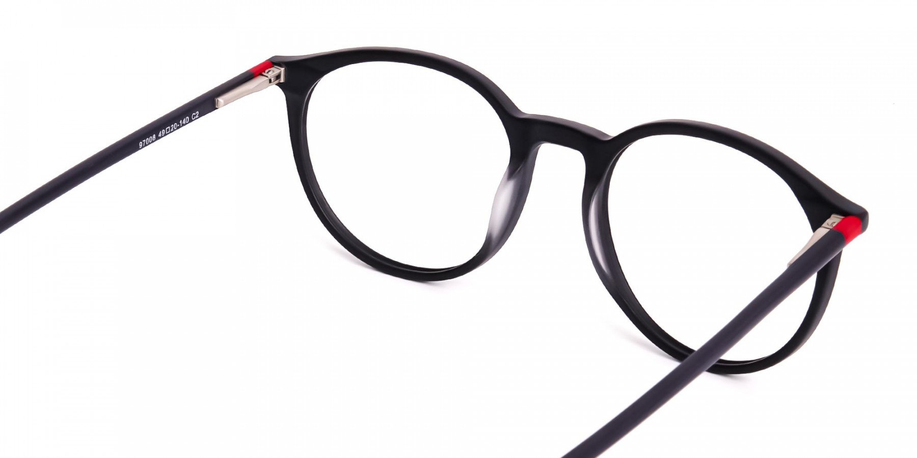 Matte-Dark-Grey-Round-Glasses-frames-1