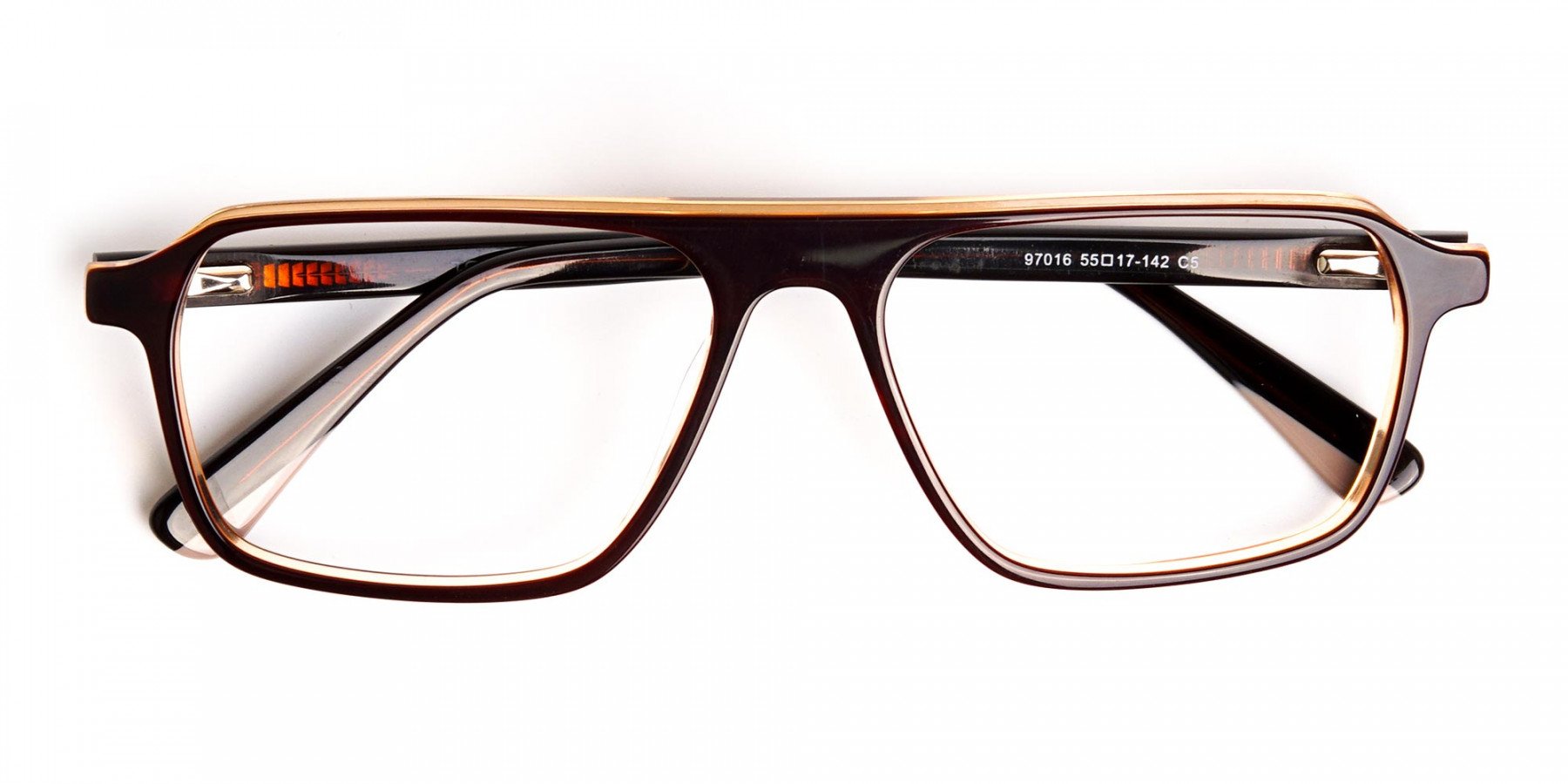 Brown-and-Black-Rectangular-Full-Rim-Glasses-frames-1