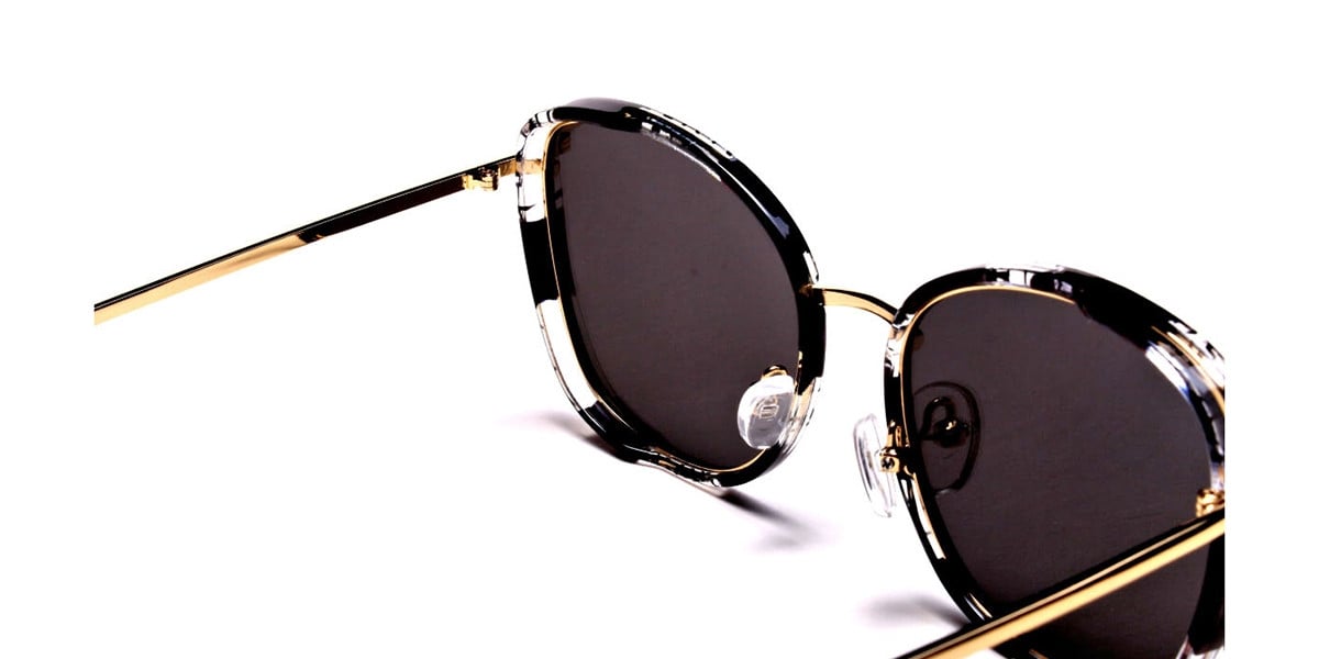 Black Colour Variations Sunglasses - 2