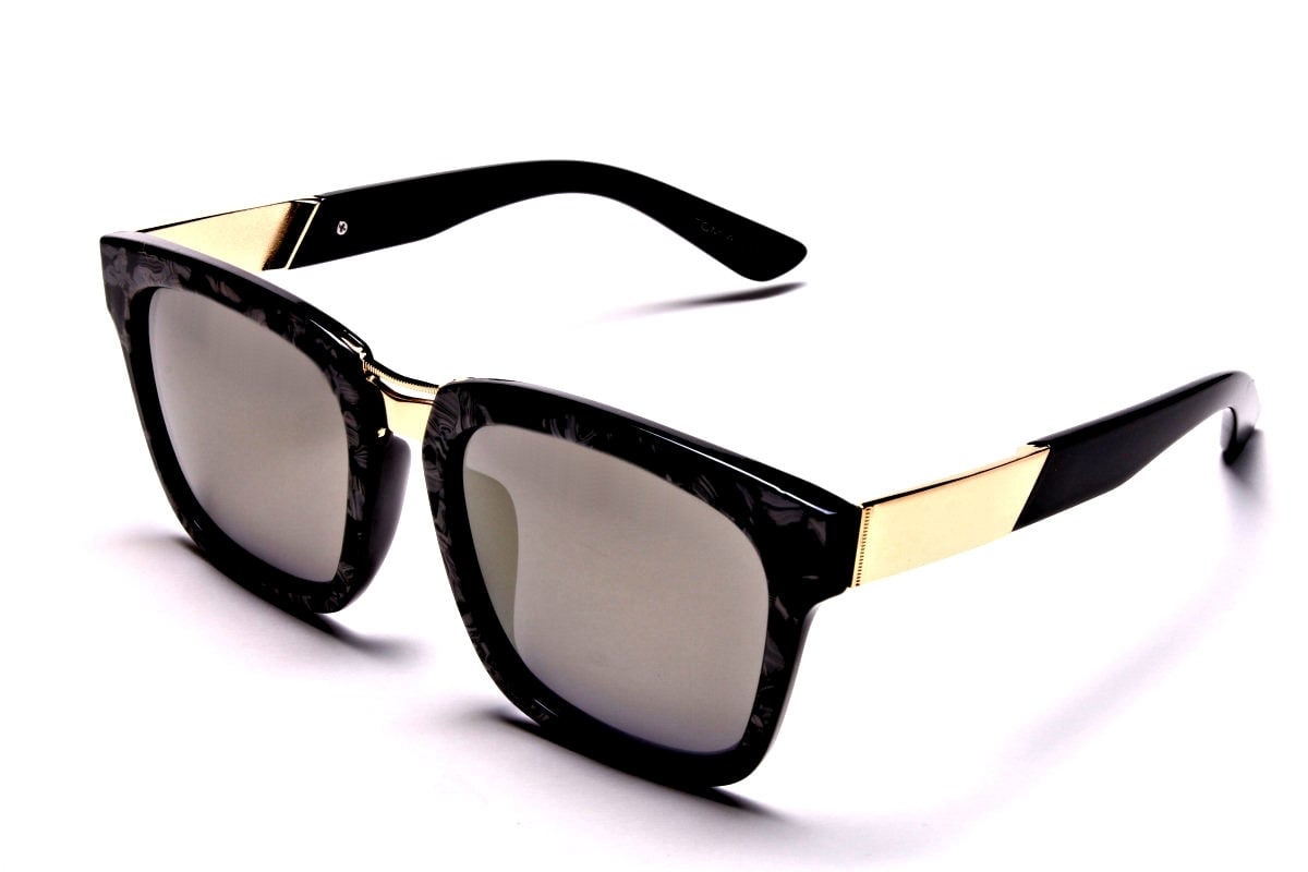 Black & Gold Sunglasses -2