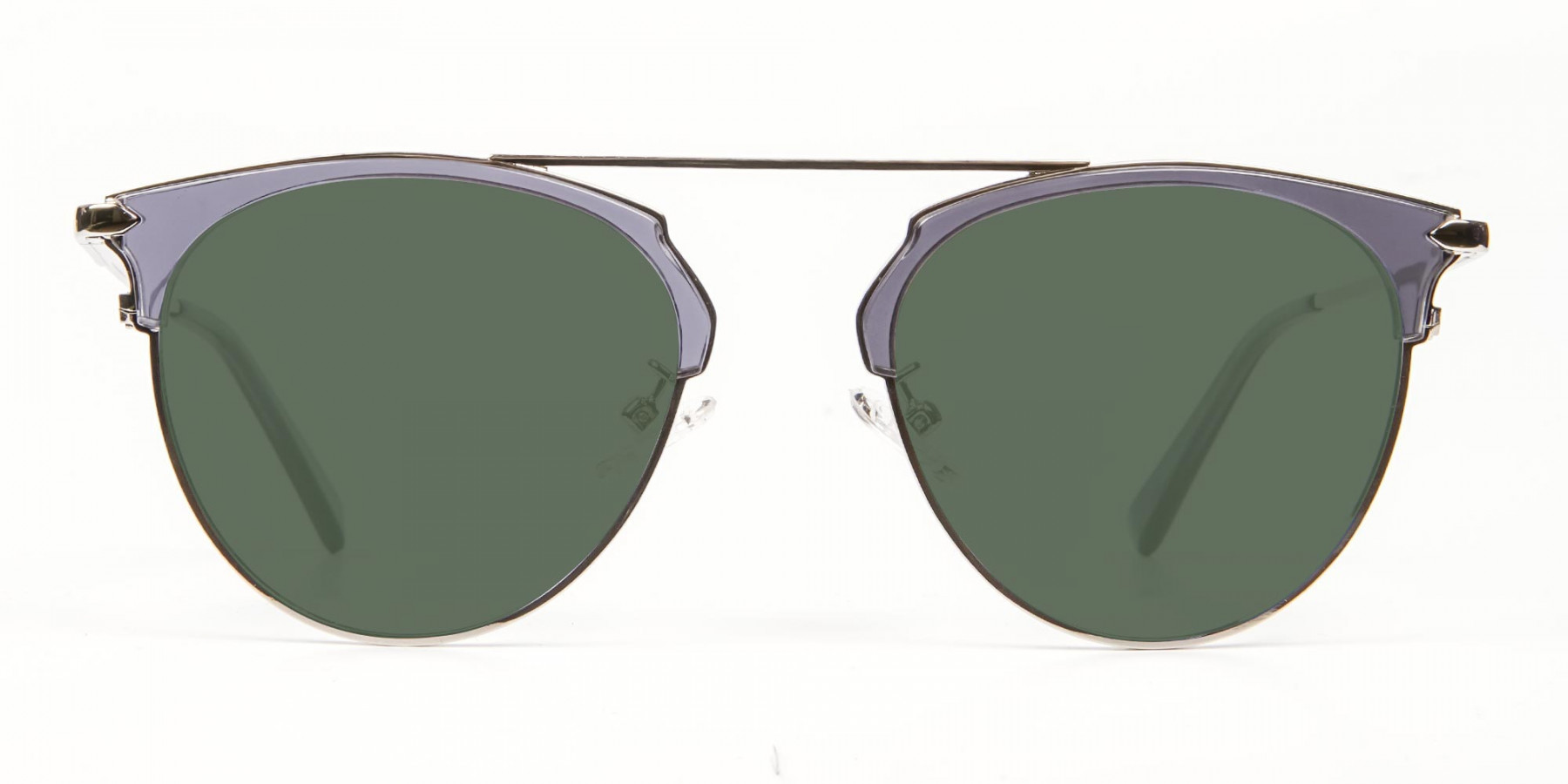 Translucent Frame Sunglasses - 3