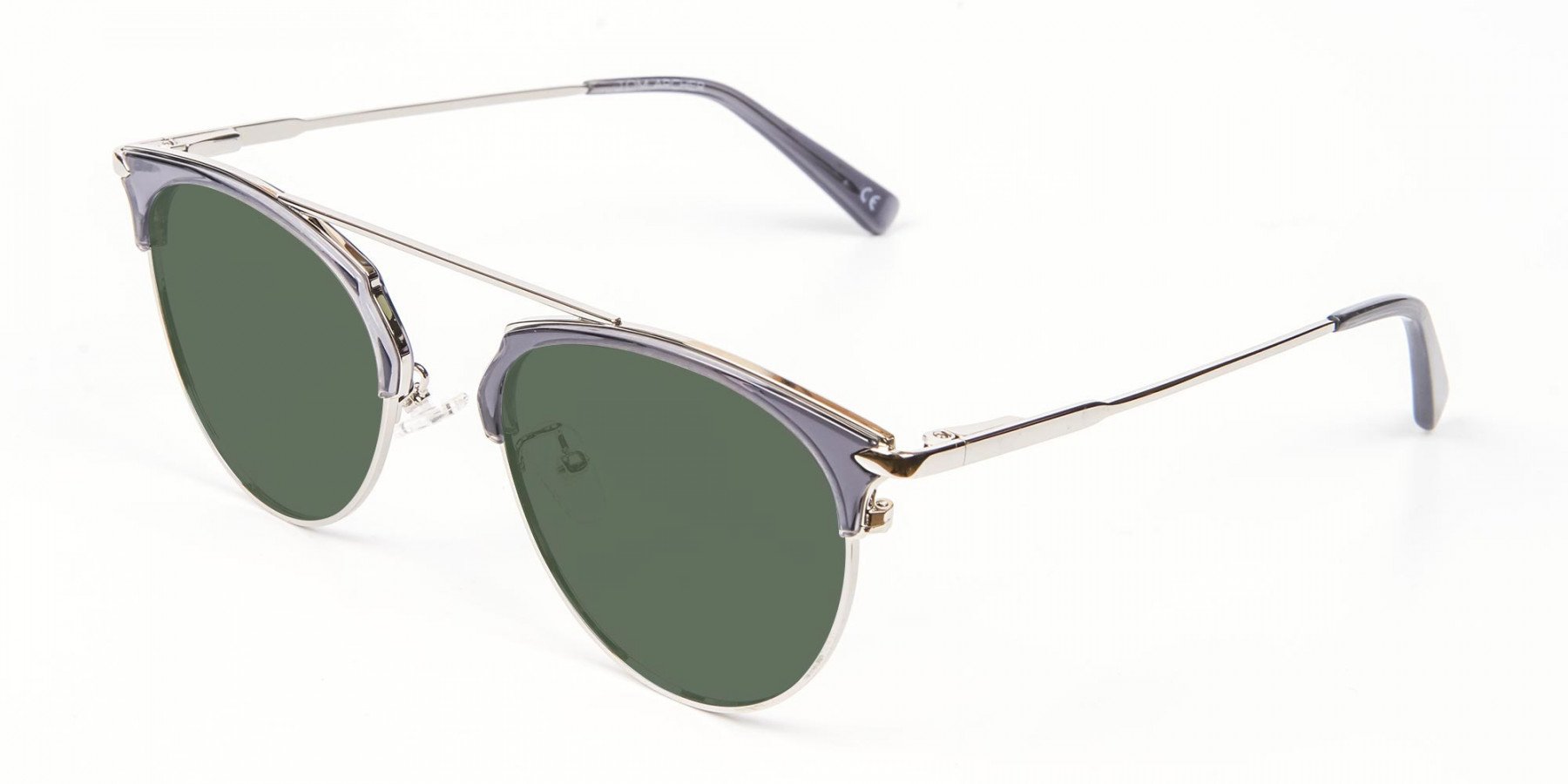 Translucent Frame Sunglasses - 3