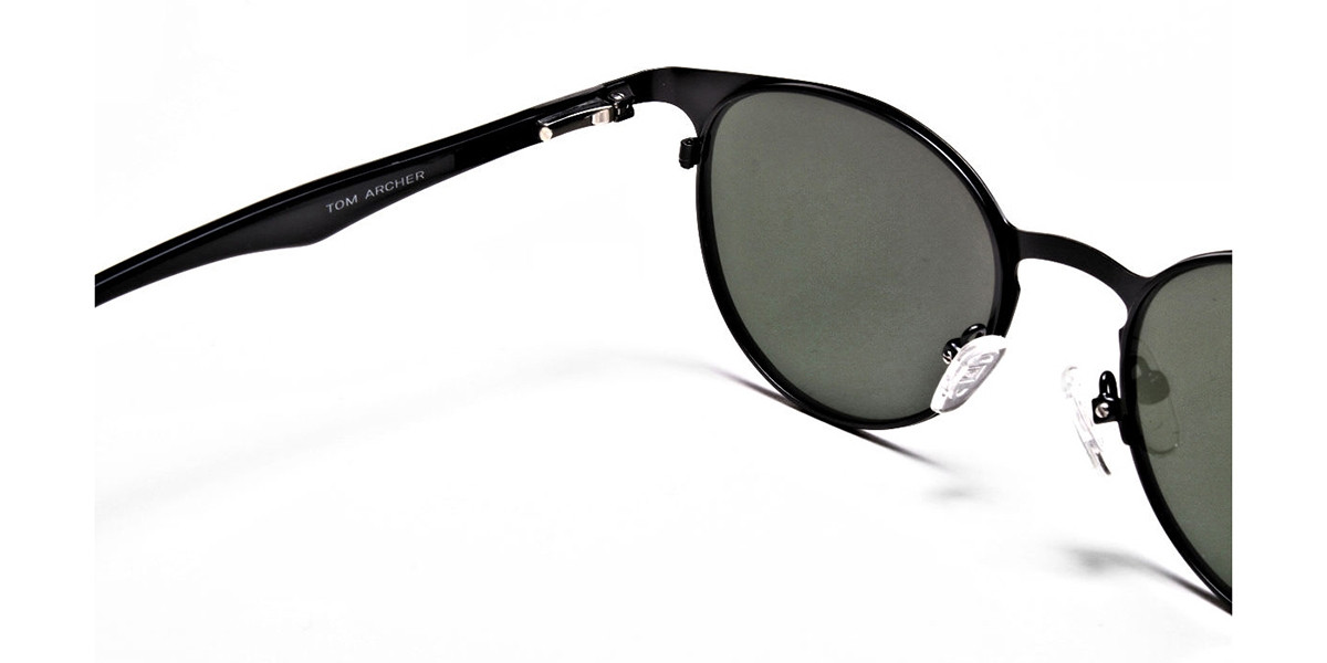 Brown & Green Lens Sunglasses- 2