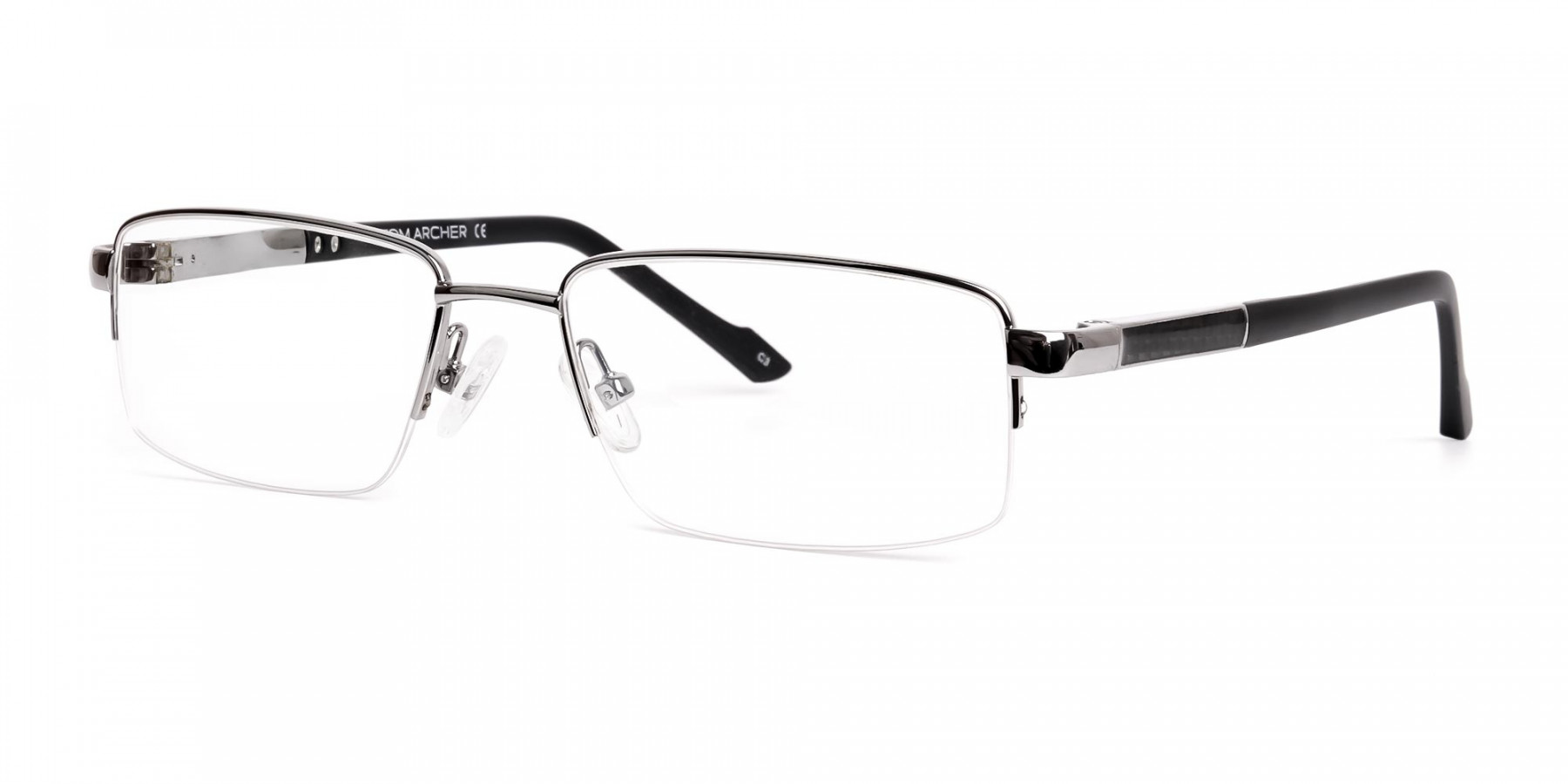 silver-and-black-half-rim-rectangular-glasses-frames -1