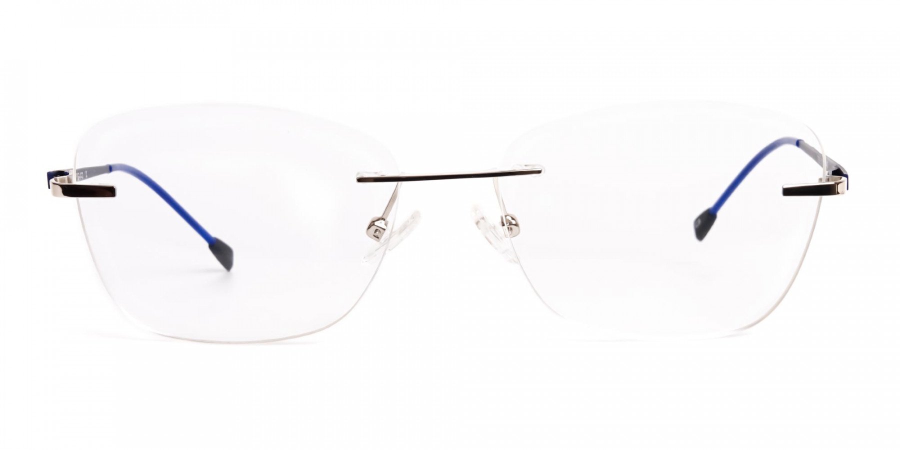 silver-and-blue-cateye-rimless-glasses-frames-1