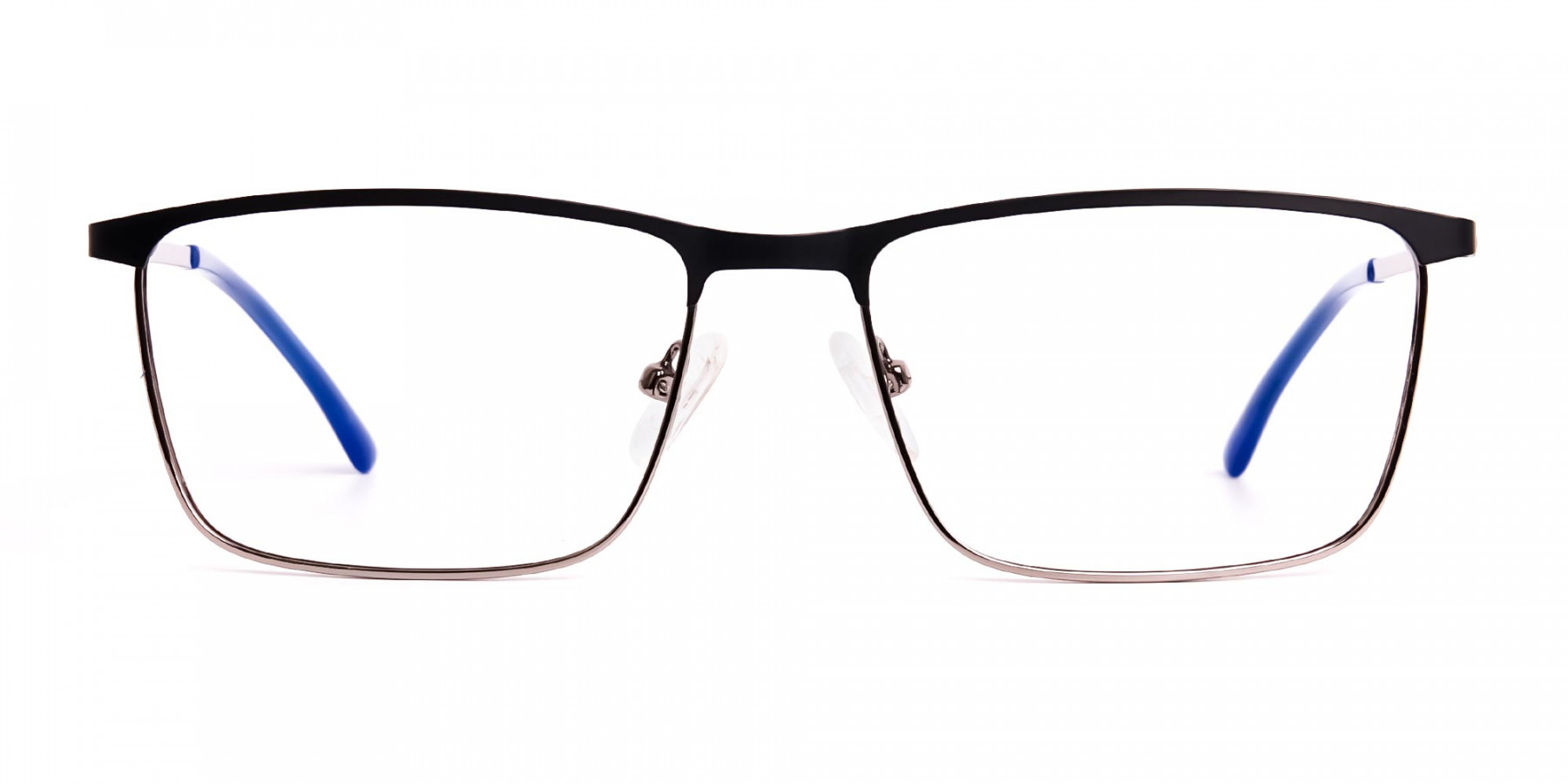 black-and-blue-gunmetal-rectangular-full-rim-glasses-frames-1