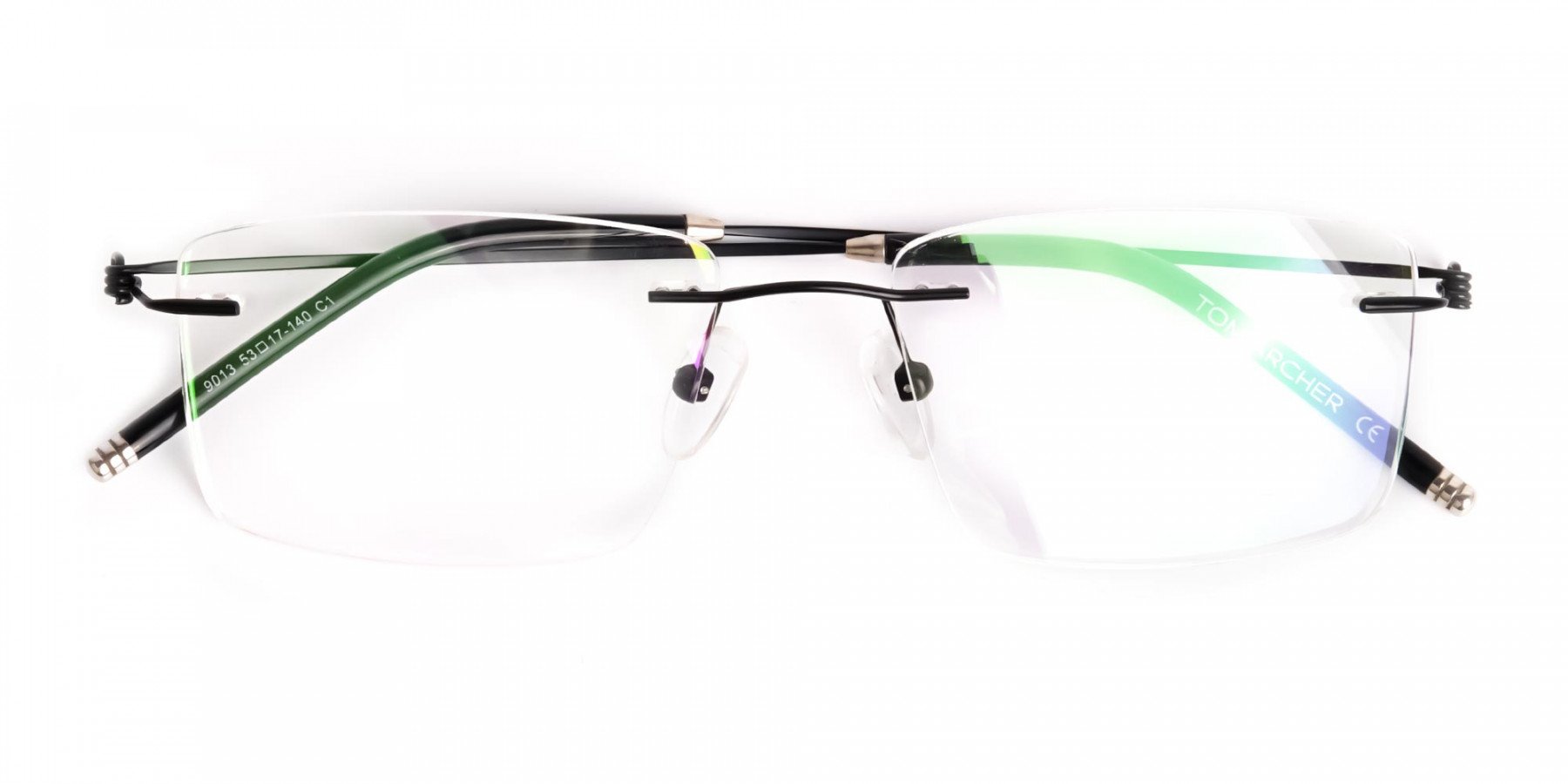designer-black-rectangular-rim-less-glasses-frames-1