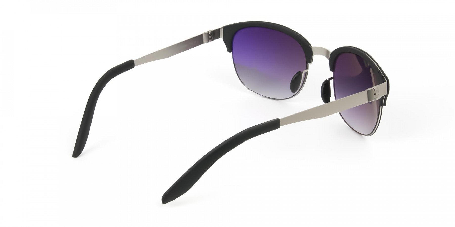 Stylish-Dark-Grey-Round-wayfarer-Sunglasses-Frames-1