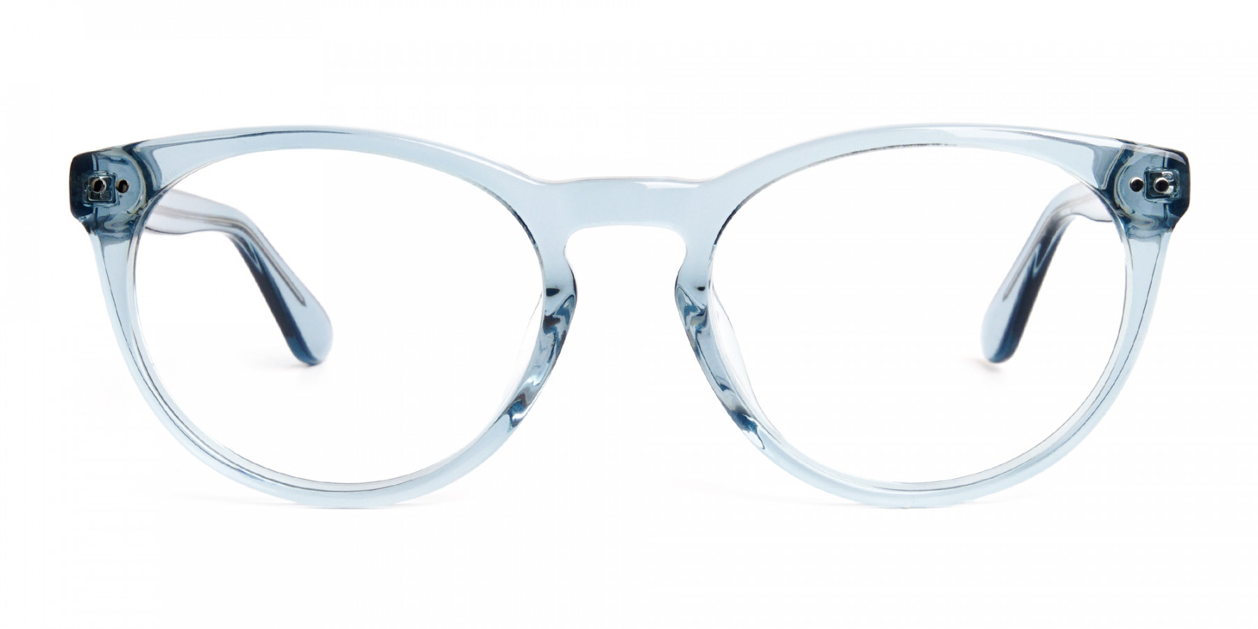 blue round glasses