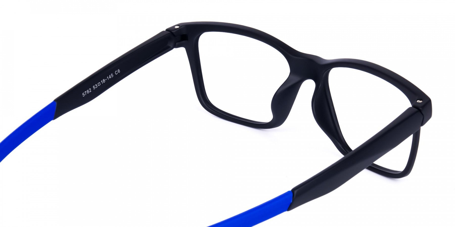 Blue & Black Running Glasses For Men -1