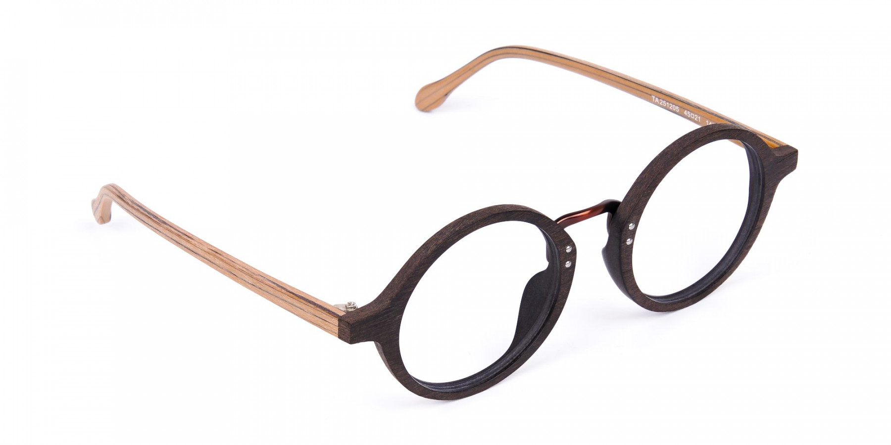 Brown-Round-Full-Rim-Wooden-Glasses-1