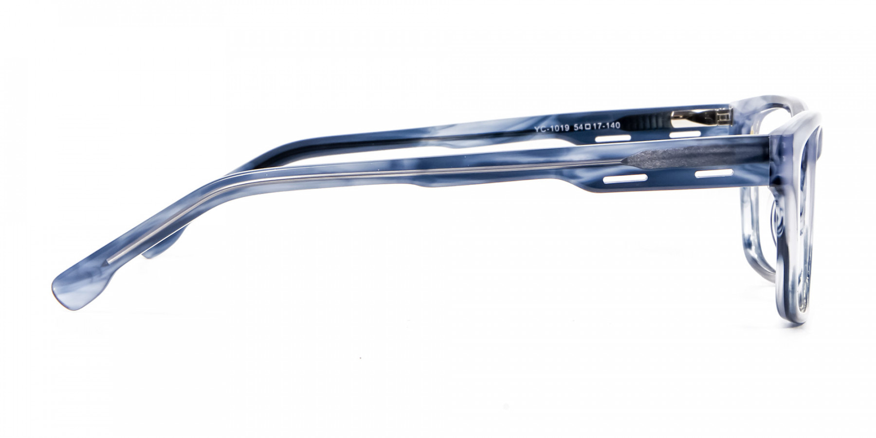 DEXTER MF3 - Marbled Blue Wayfarer Glasses Frame | Specscart