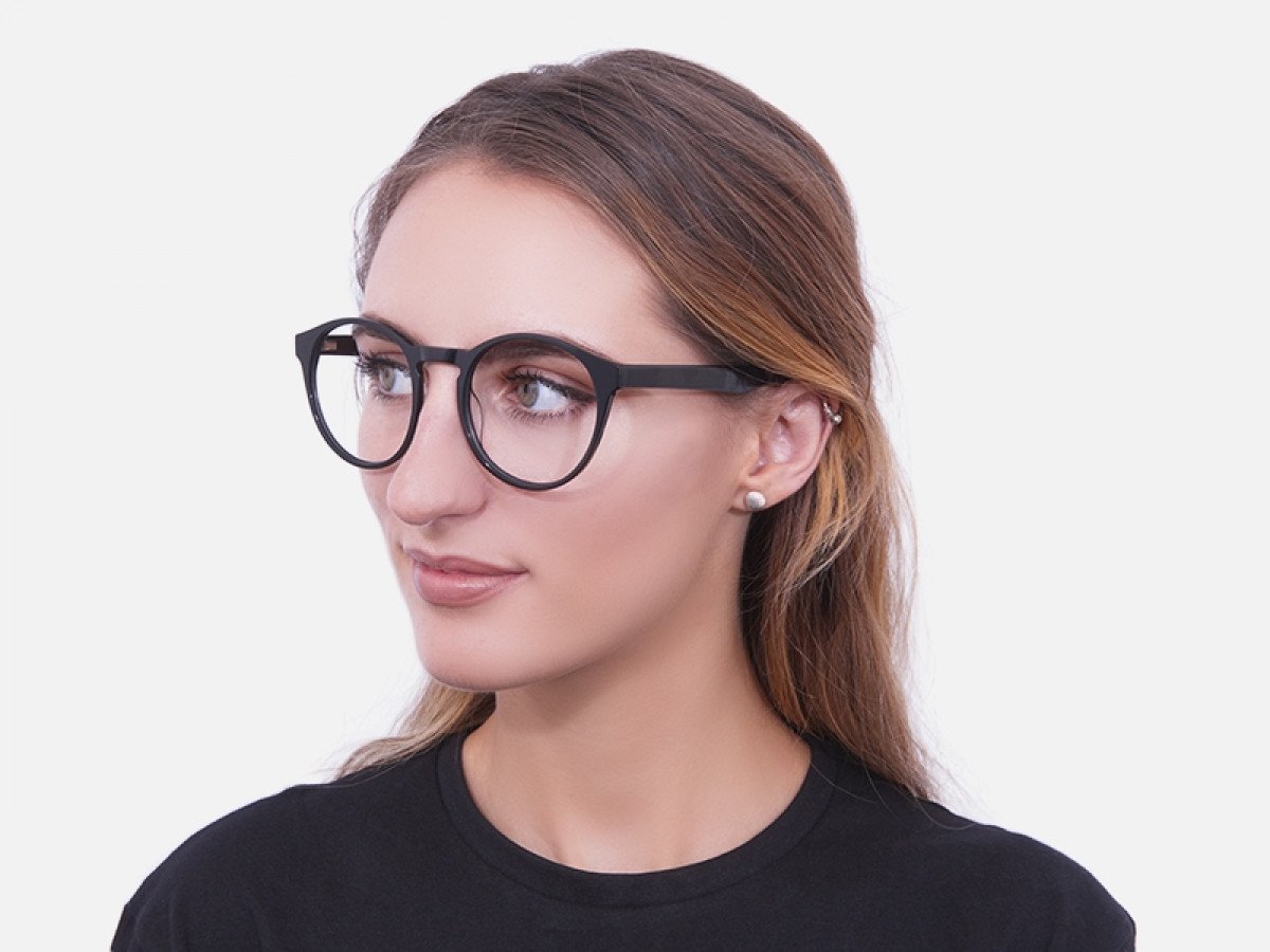 Smooth Dark Quality Eyeglasses