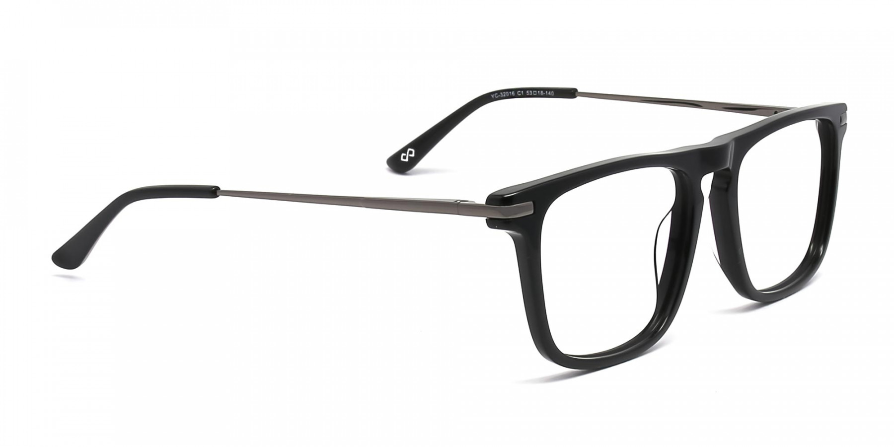 CROYDON 1 - Glossy Black Spectacles | Specscart.®