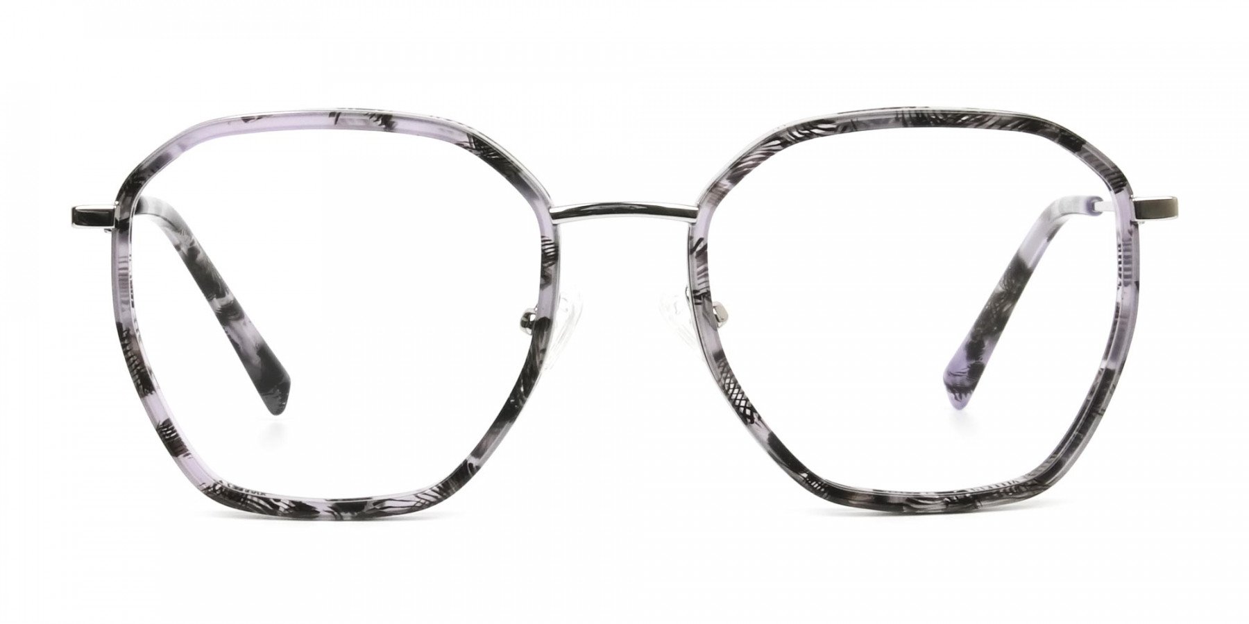 Black and White Hipster Glasses 