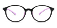 pink & black Kids Glasses For Girls -1