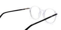 clear round glasses frames-1