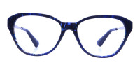 Dark Blue Cat Eye Frames