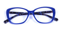 Royal Blue Cat Eye Glasses for Women