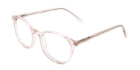 Sweet Pink and Translucent Glasses-1