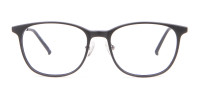 Matte Black Round Glasses, Eyeglasses