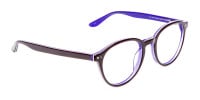 Black and Violet Glasses Online - 1
