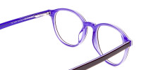 Black and Violet Glasses Online - 1