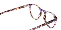 Violet Tortoiseshell Glasses -1