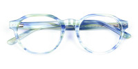 Forest Green & Ocean Blue Eyeglasses