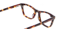 Warm-toned Tortoiseshell Glasses in Cat Eye Style