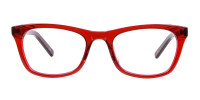 Cherry Wine Cat Eye Glasses