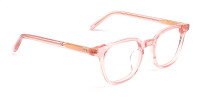 Pink Square Glasses-1