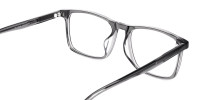Crystal and Light Grey Rectangular Glasses-1