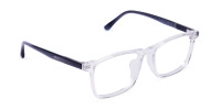 Crystal Clear Rectangle Glasses-1