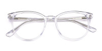 round clear lens glasses-1