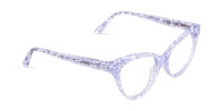 Marble Cat-Eye-Glasses Frames-1